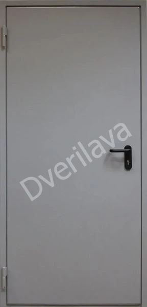 Купить Дверь в подъезд металлическая с серым окрасом