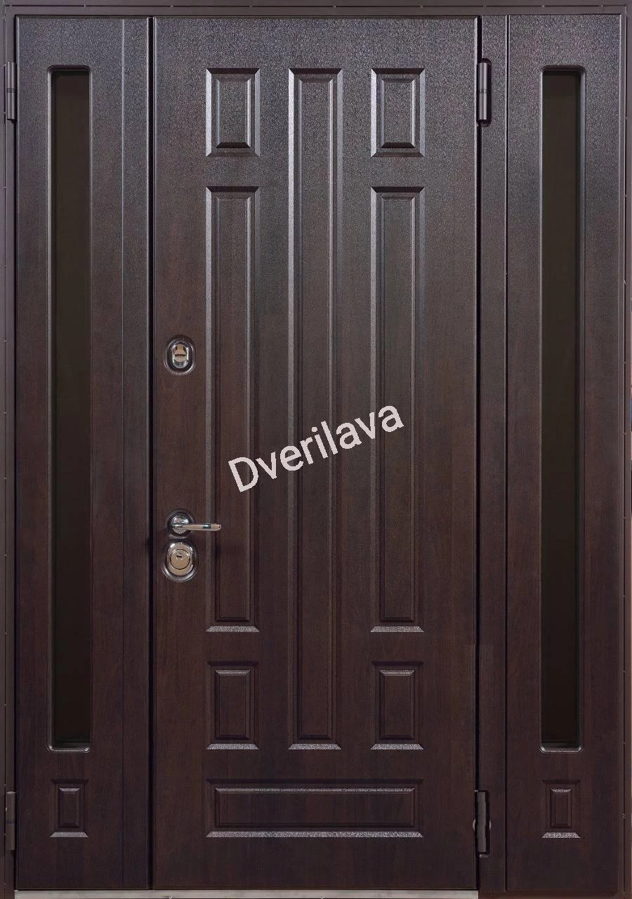 Купить Дверь входная уличная с фрамугой