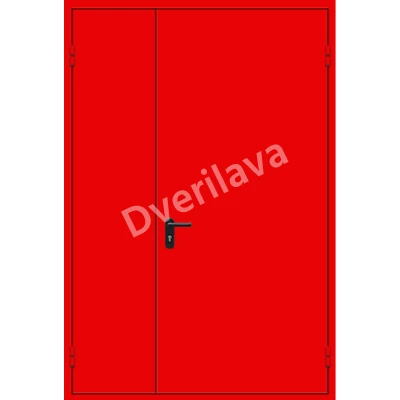 Купить Входная техническая противопожарная двупольная дверь